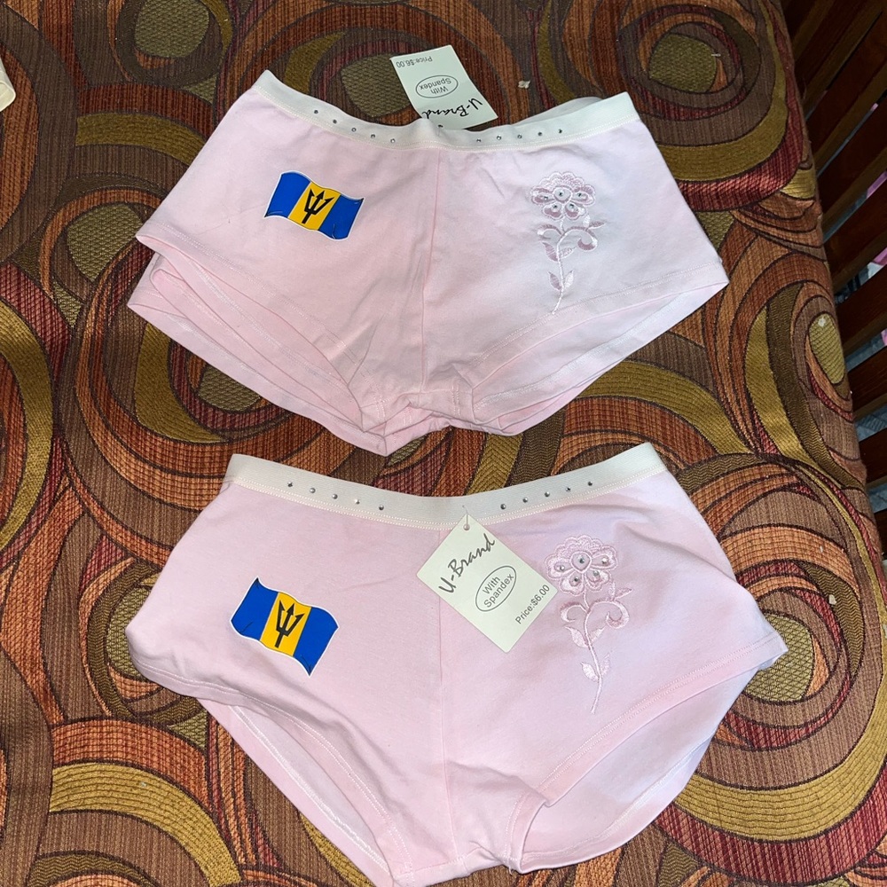 Junior’s Pink Barbados Boyshorts